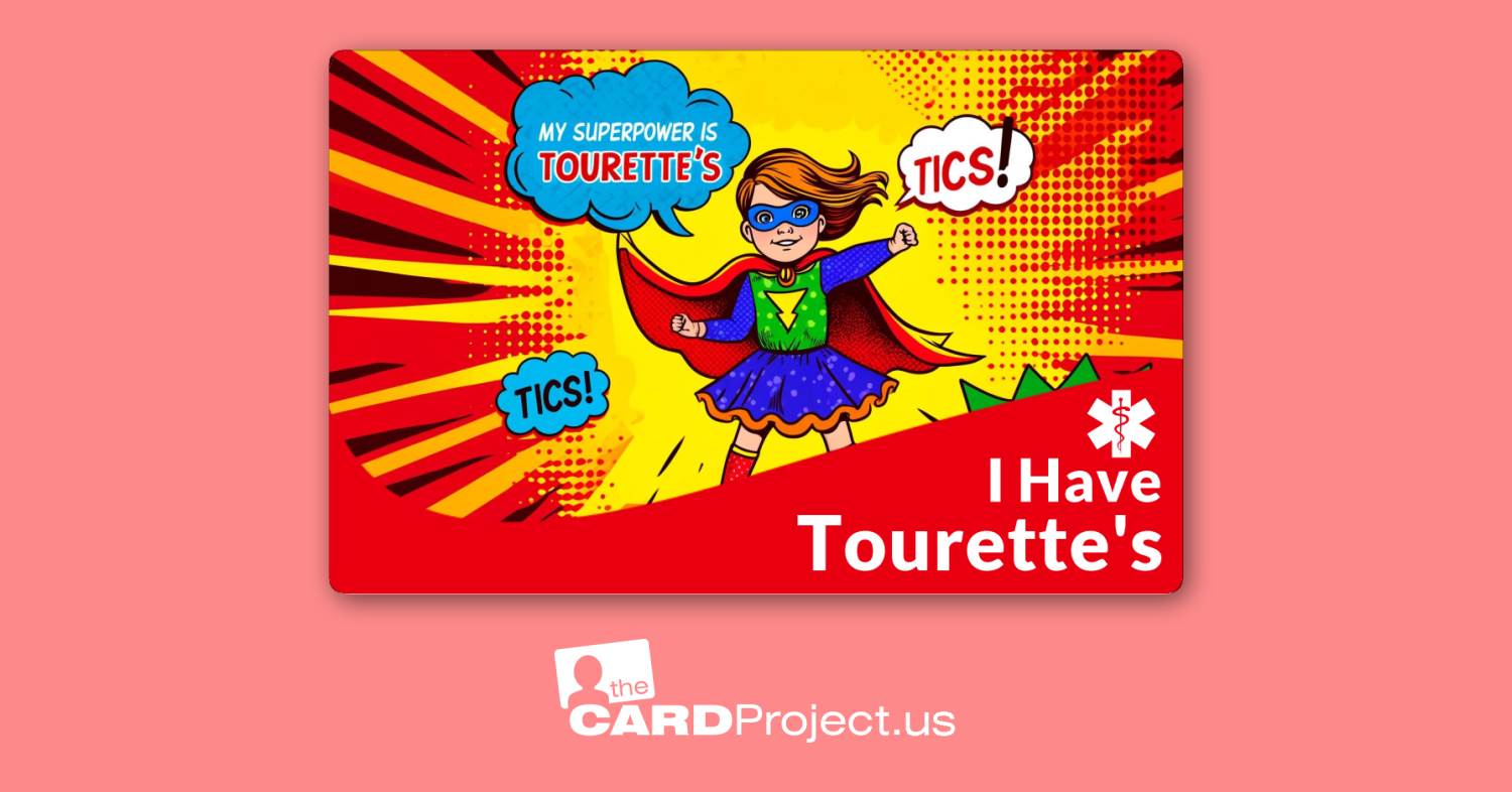 I Have Tourettes Kids Design